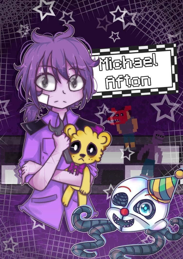 Michael Afton F N A F Fan Art Background