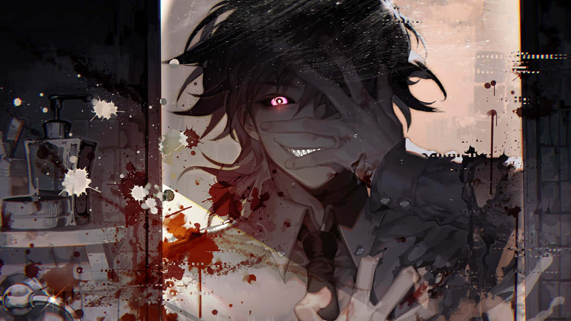 Michael Afton F N A F Horror Artwork Background