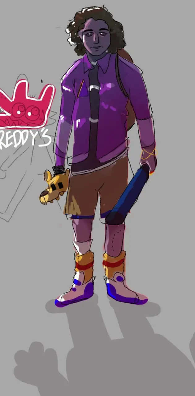 Michael Afton Fan Art F N A F Background