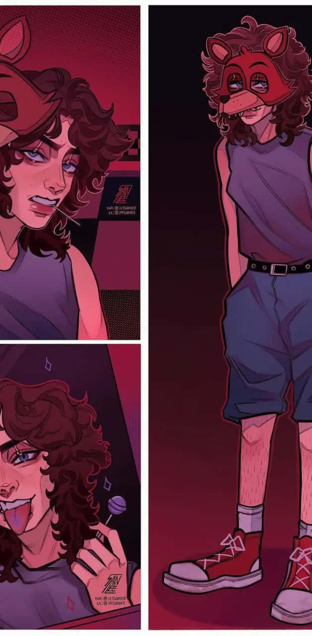 Michael Afton Fan Art F N A F Background