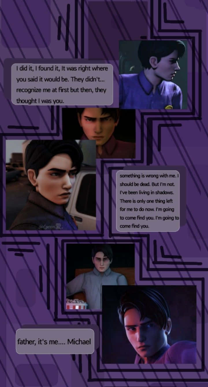 Michael Afton Revelation Collage Background