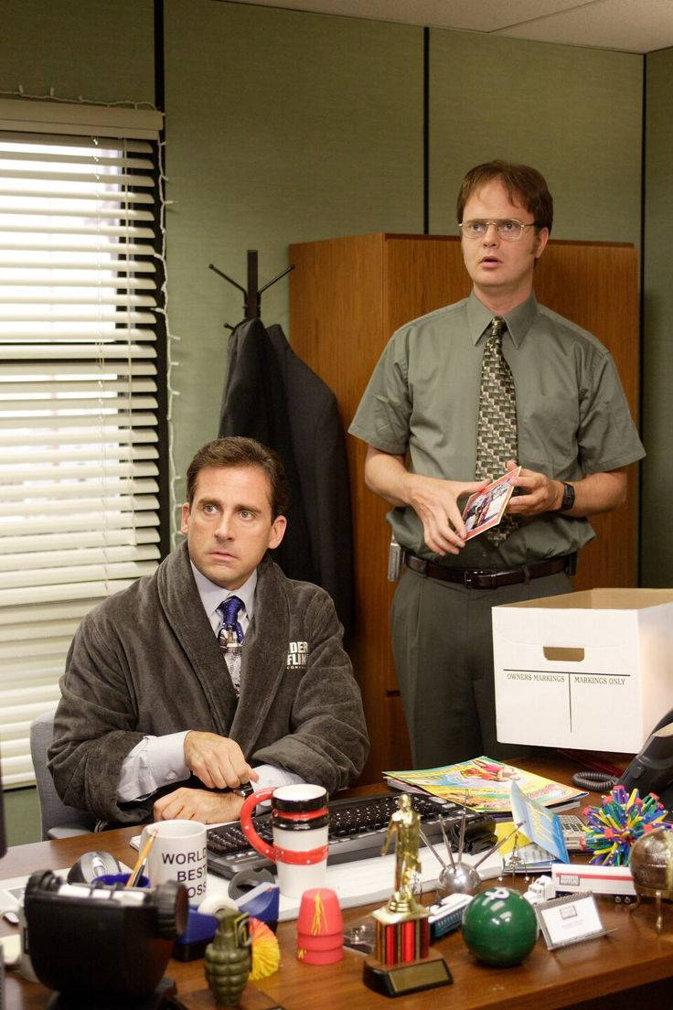 Michael And Dwight The Office Iphone Background