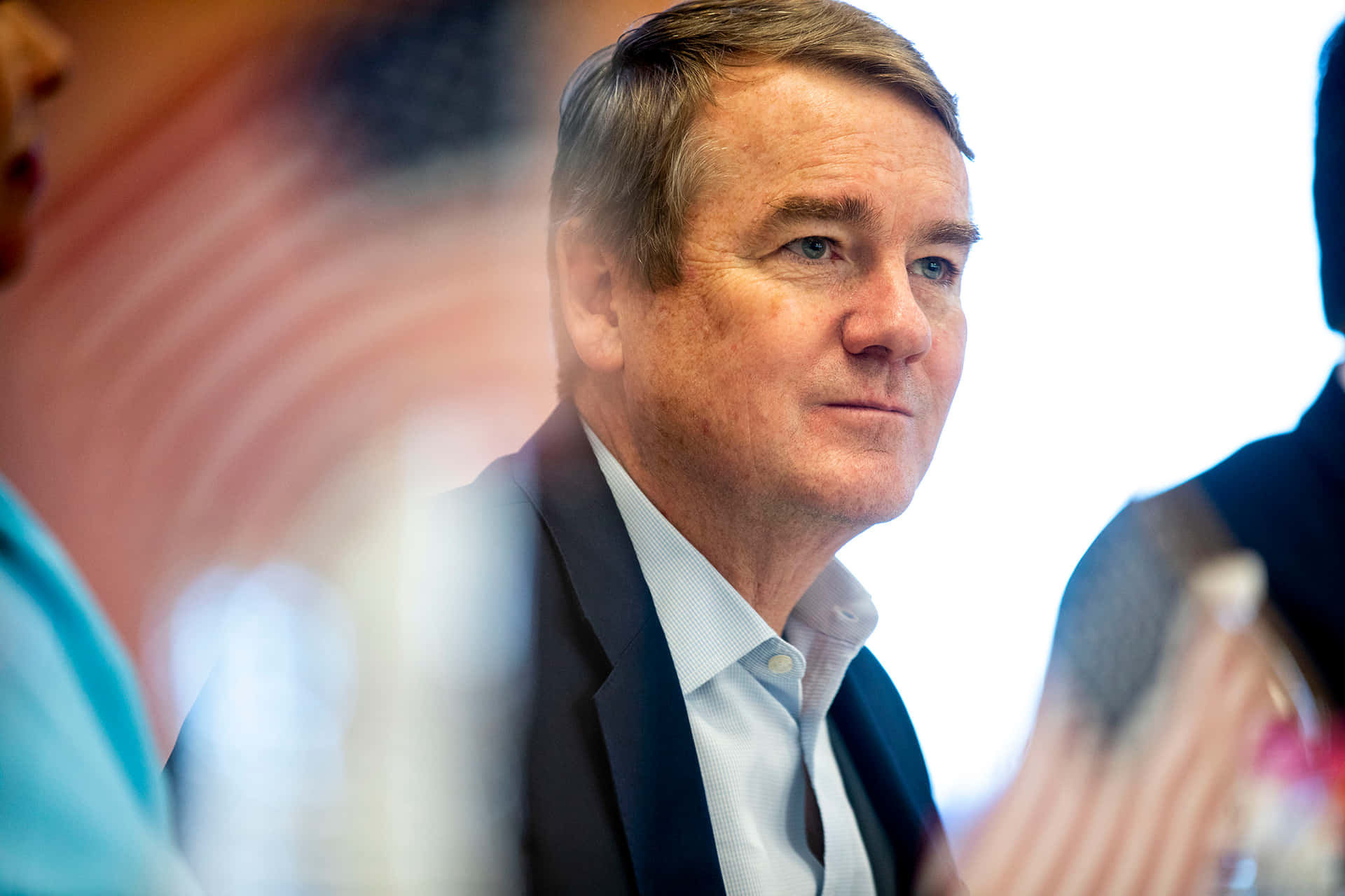 Michael Bennet Focused Photo Background