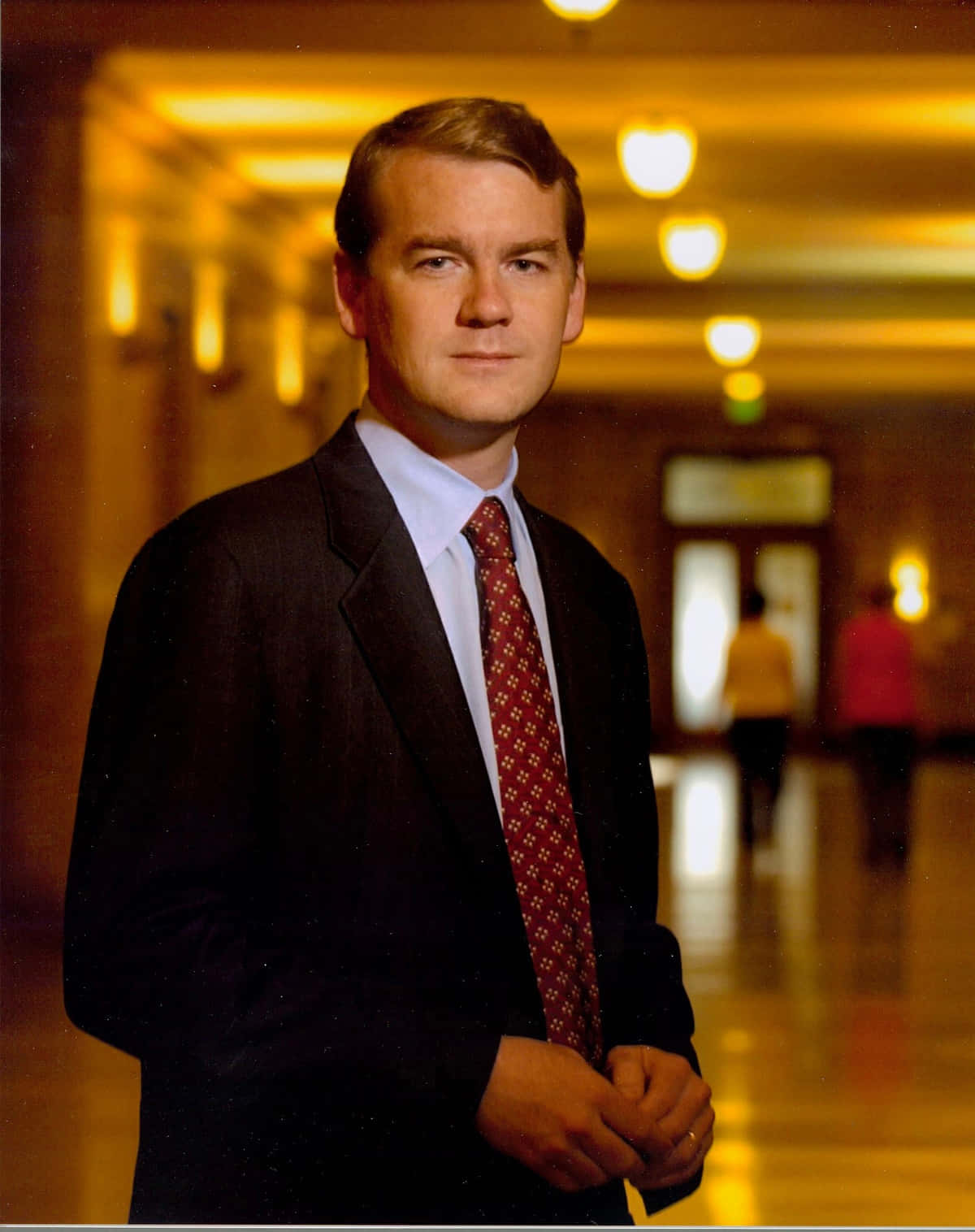 Michael Bennet In Hallway Background
