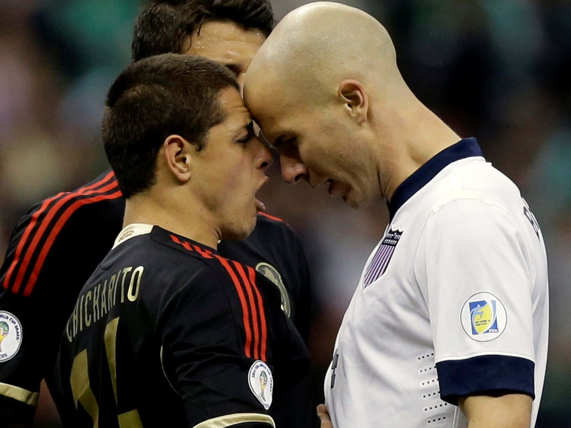 Michael Bradley And Javier Hernandez Background