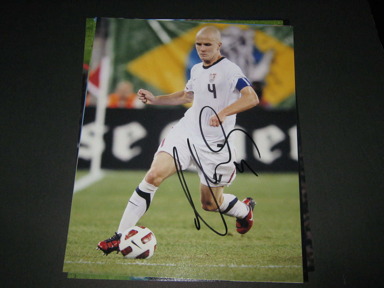 Michael Bradley Cool Signed Poster Background