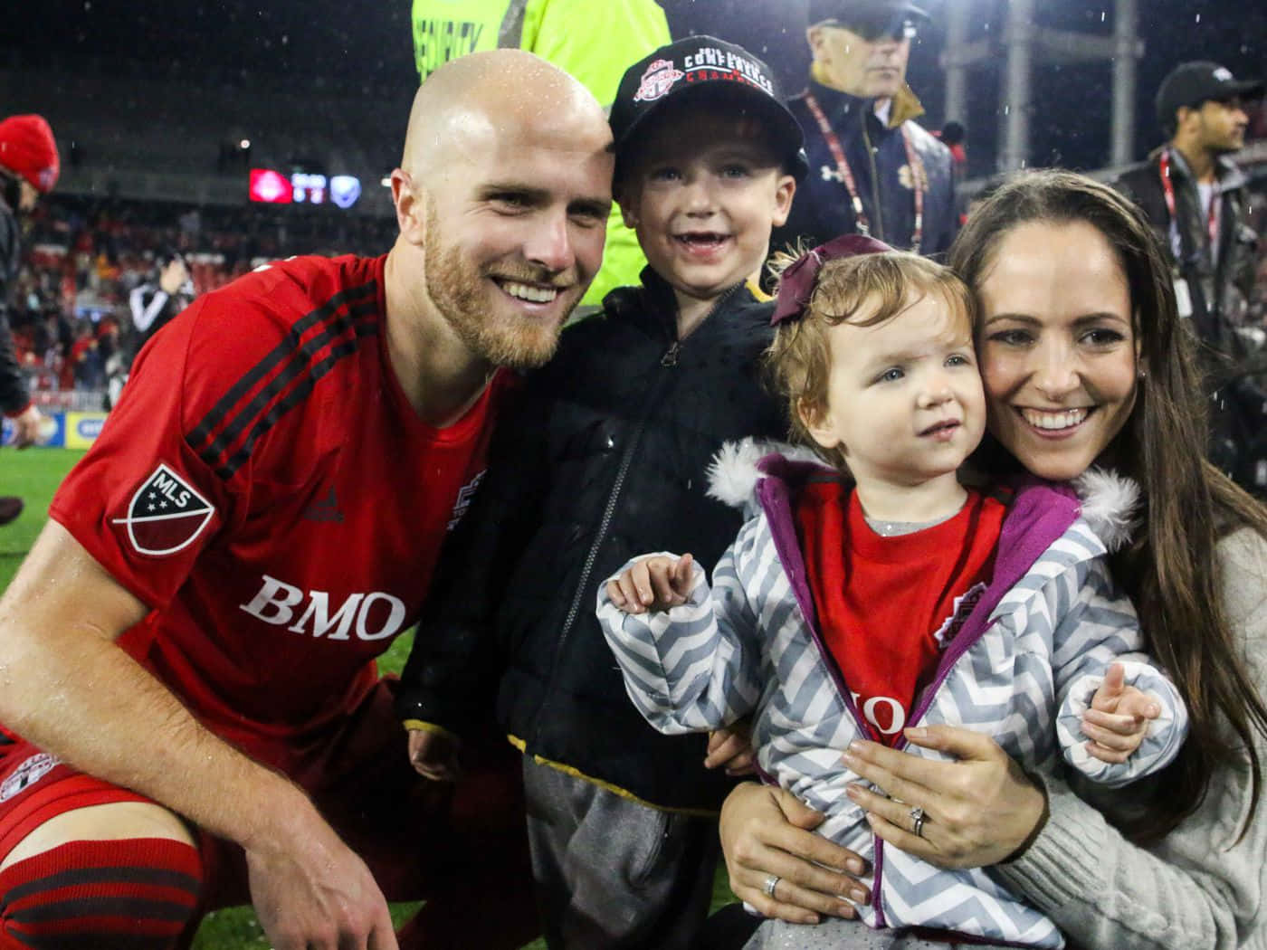 Michael Bradley Family Picture Background