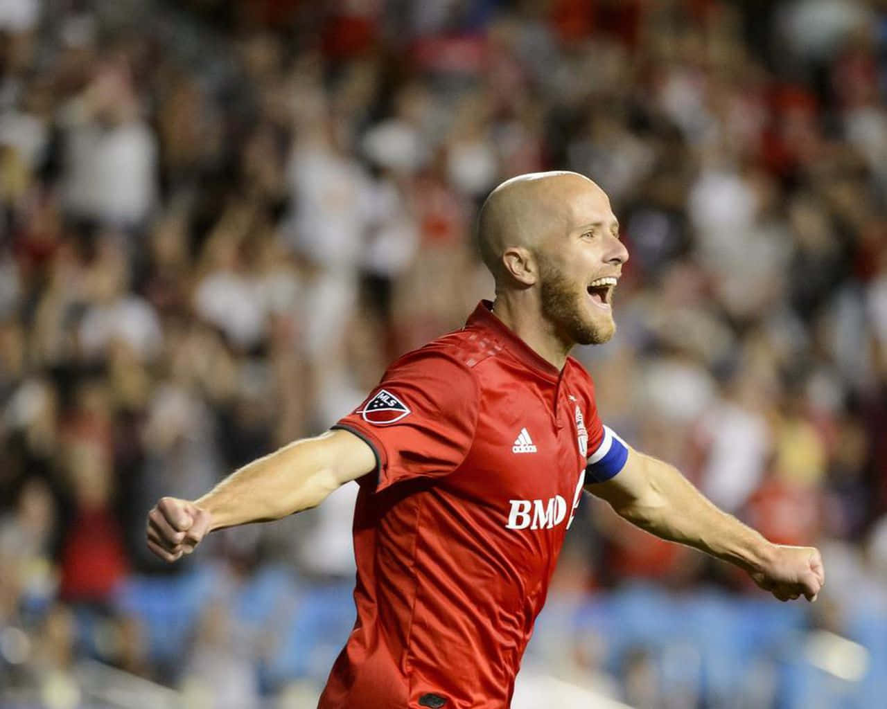 Michael Bradley Reacts To Justin Morrow Goal Background