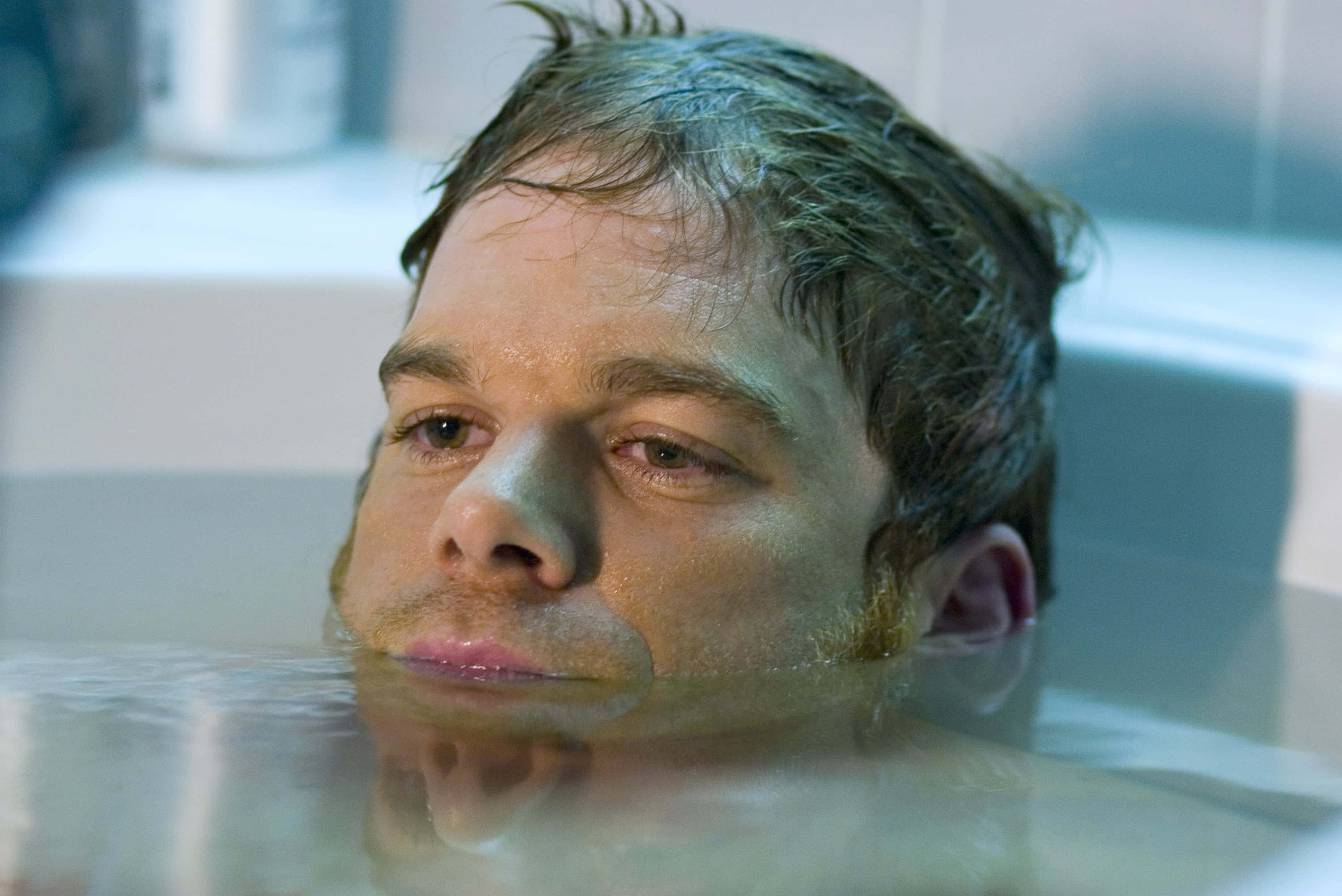 Michael C. Hall In A Cinematic Portrait Background