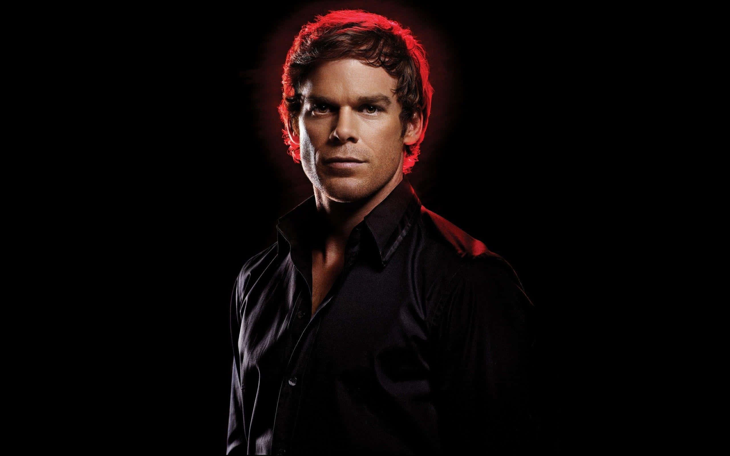 Michael C. Hall Looking Cool And Collected Background