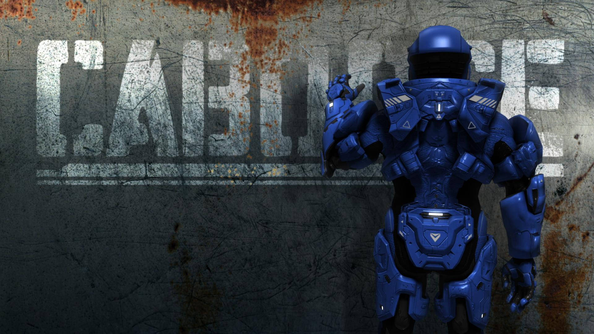 Michael Caboose From Red Vs Blue Background