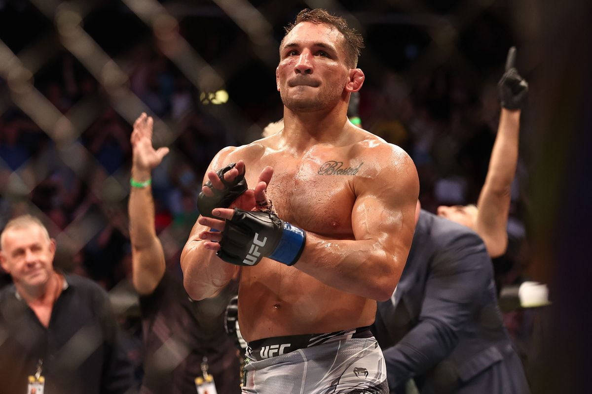 Michael Chandler Clapping