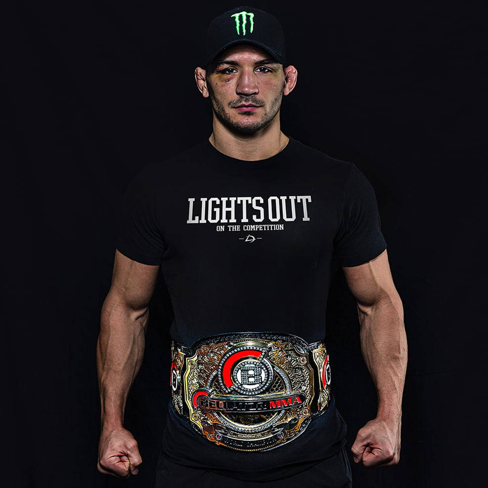 Michael Chandler Lights Out Background