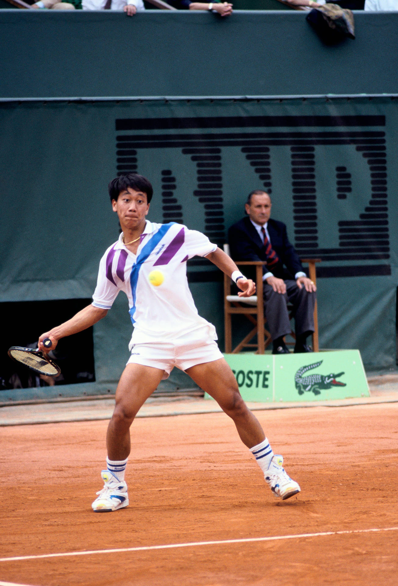 Michael Chang 1989 French Open Background