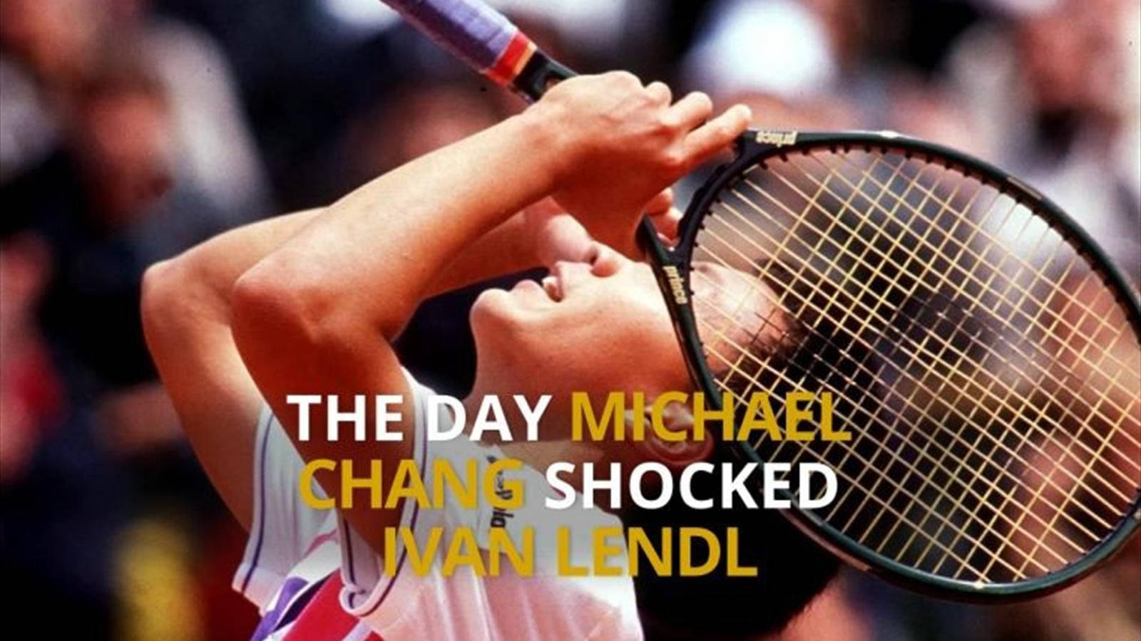 Michael Chang's Unforgettable Win Over Ivan Lendl Background