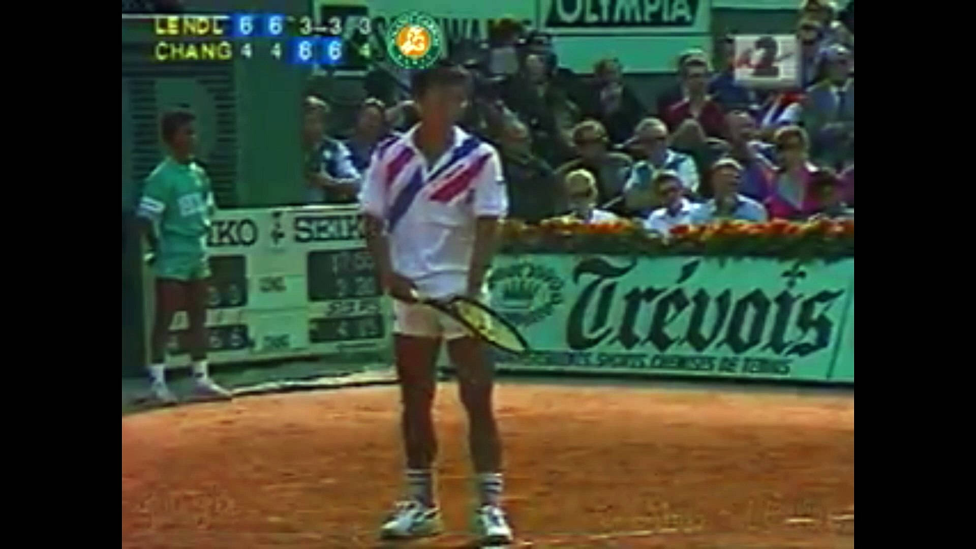 Michael Chang Versus Ivan Lendl Background