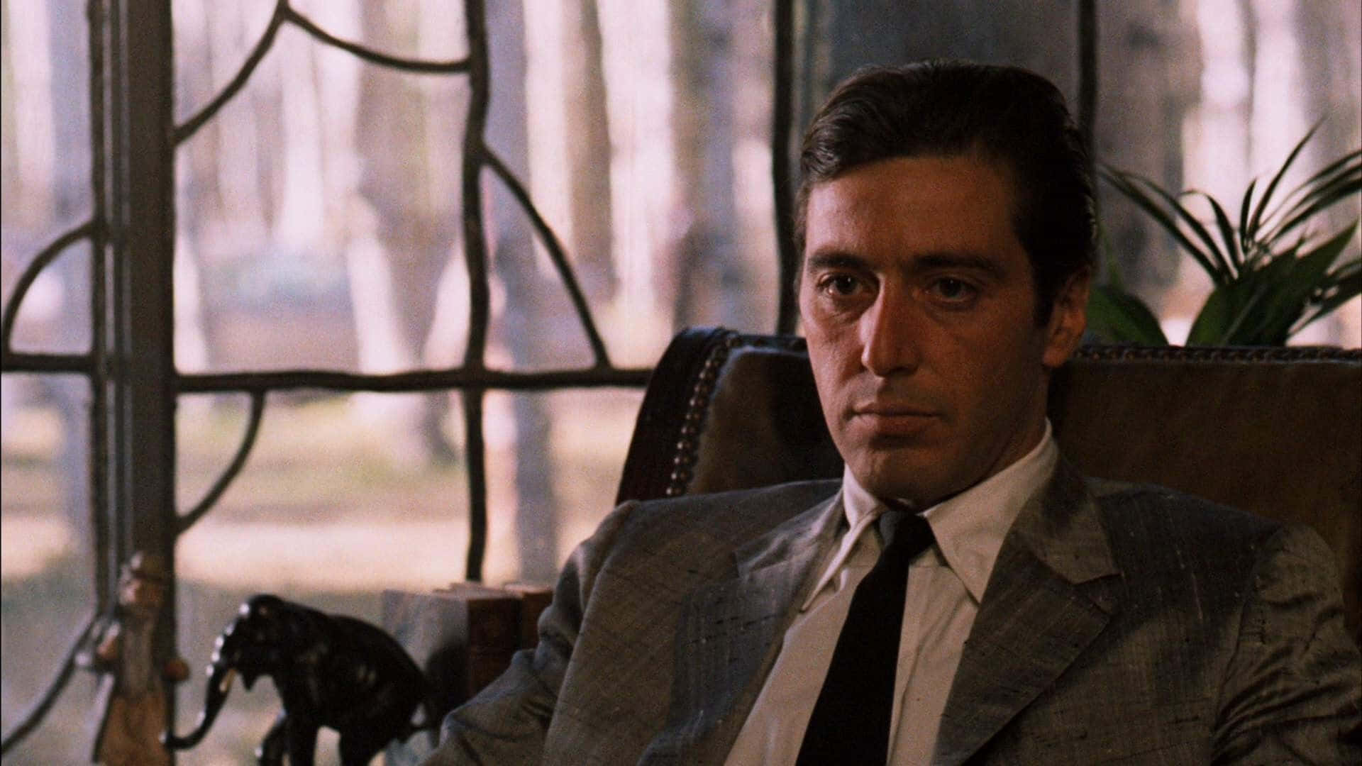 Michael Corleone Death Stare Background