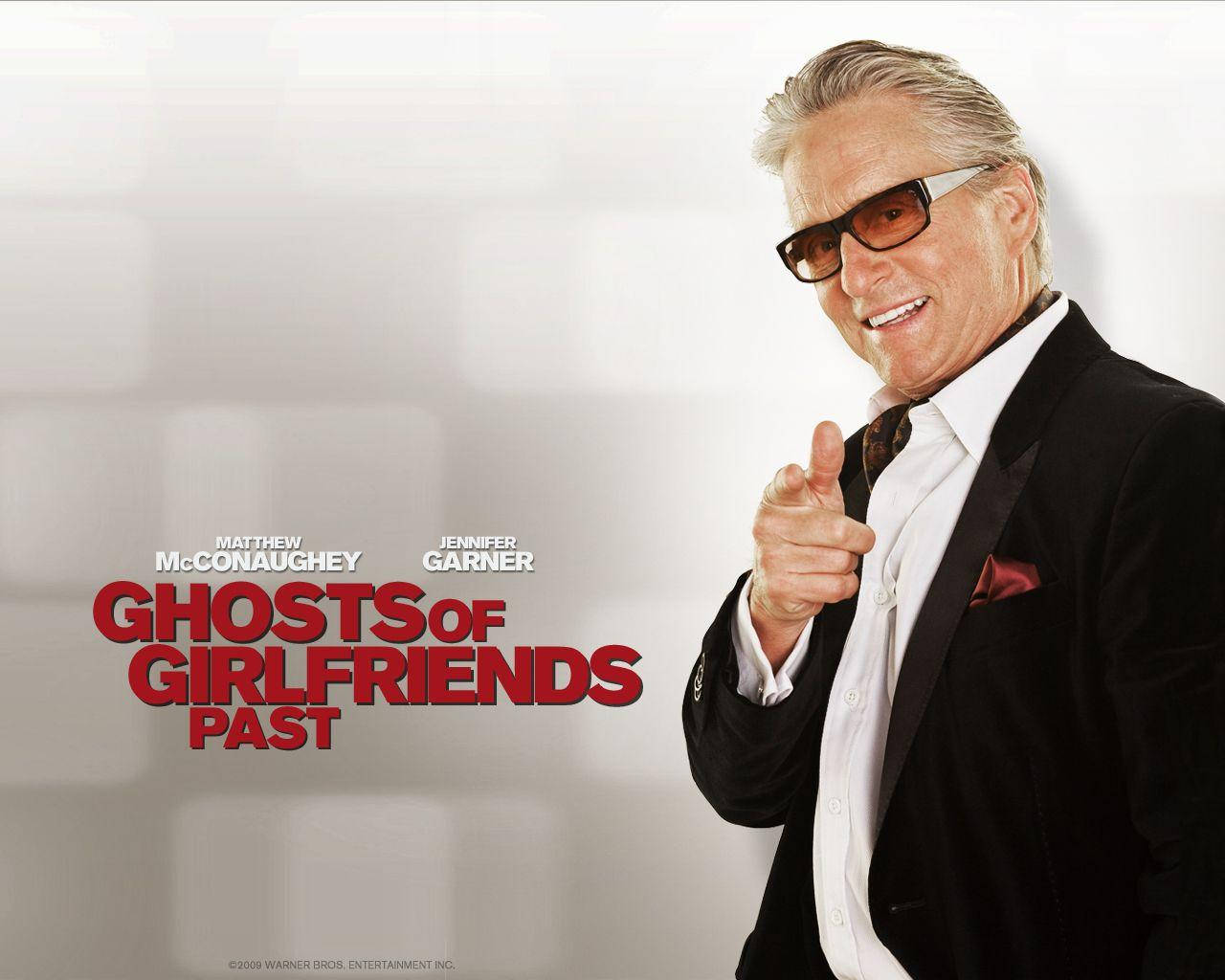 Michael Douglas Ghost Of Girlfriends Past Poster Background