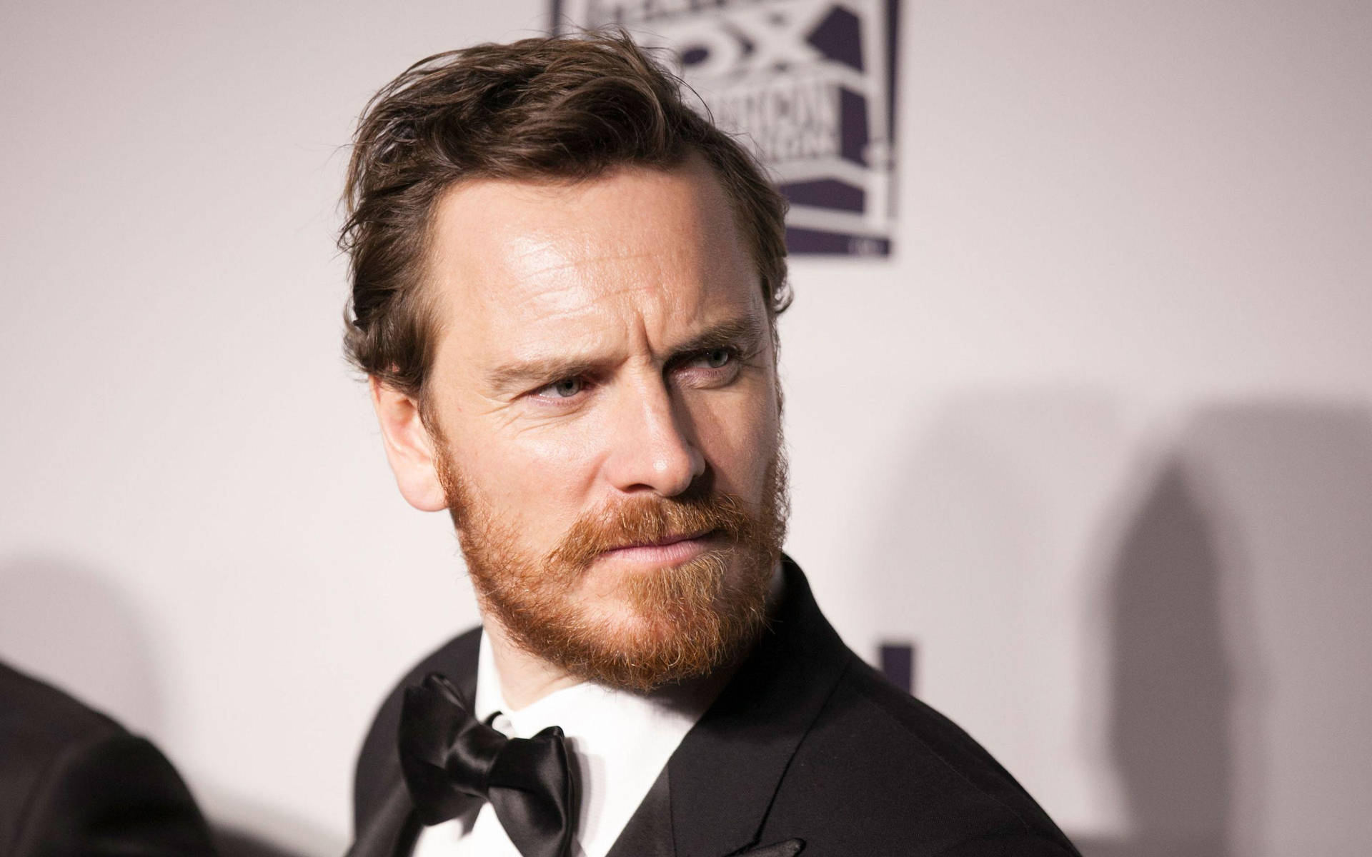 Michael Fassbender With Beard Background
