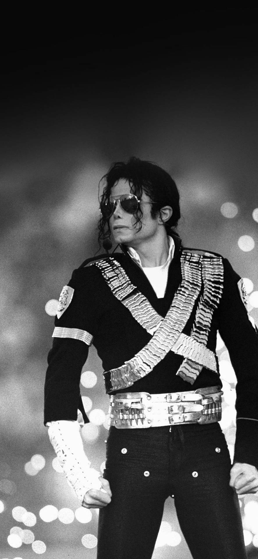 Michael Jackson At Super Bowl Background