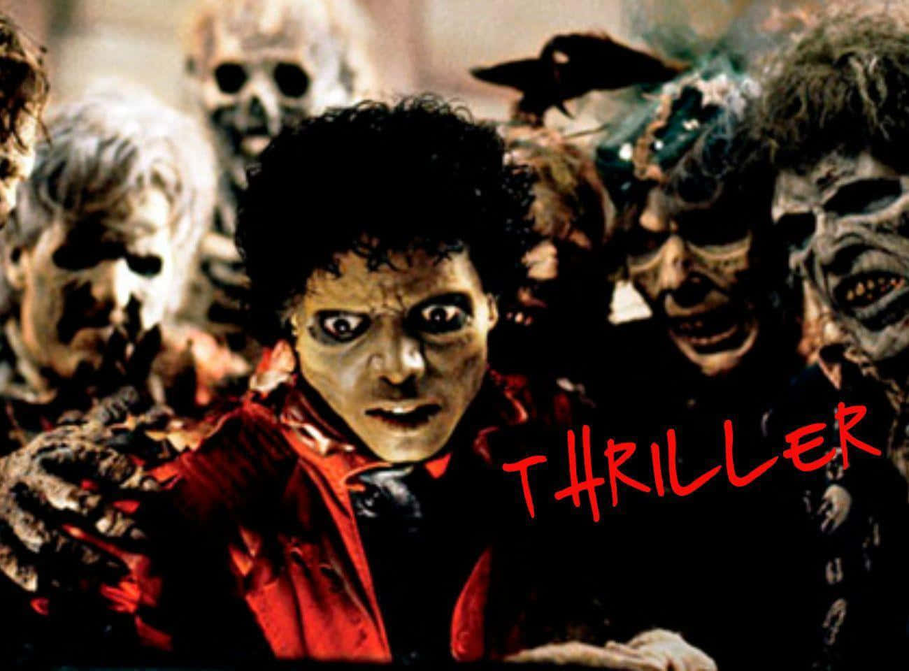 Michael Jackson Dances Thriller In Iconic Music Video Background