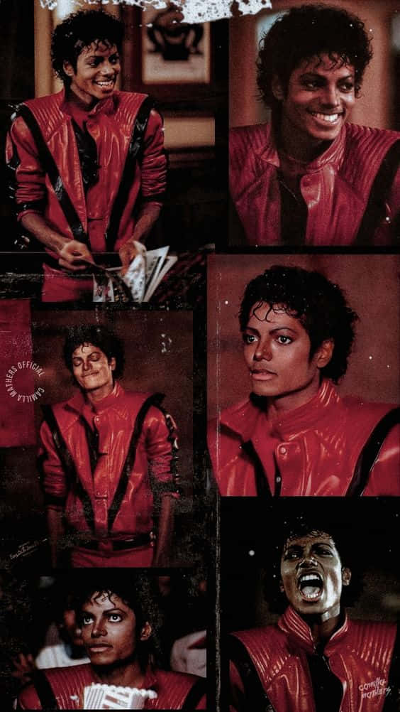 Michael Jackson In His Iconic 'thriller' Music Video. Background