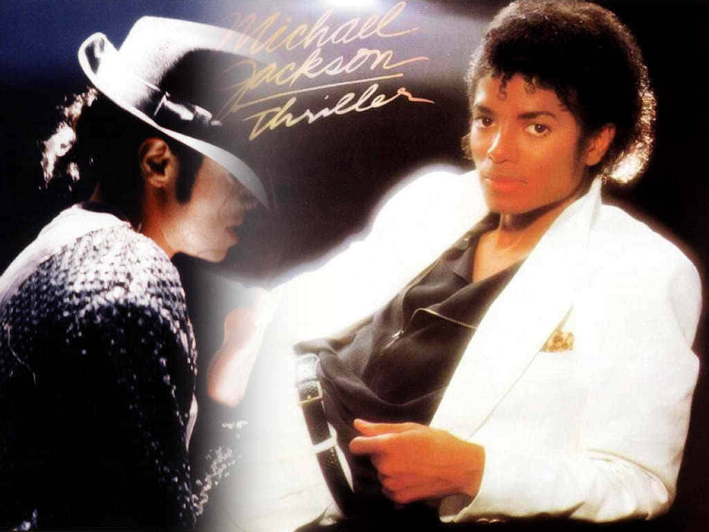 Michael Jackson In His Thriller Music Video Background