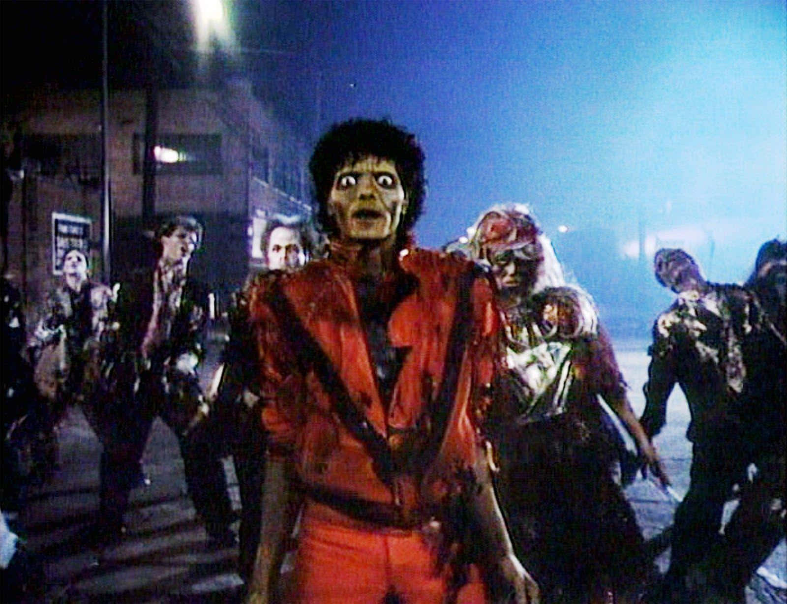 Michael Jackson Pushing The Boundaries Of Music With The Iconic Thriller Music Video. Background