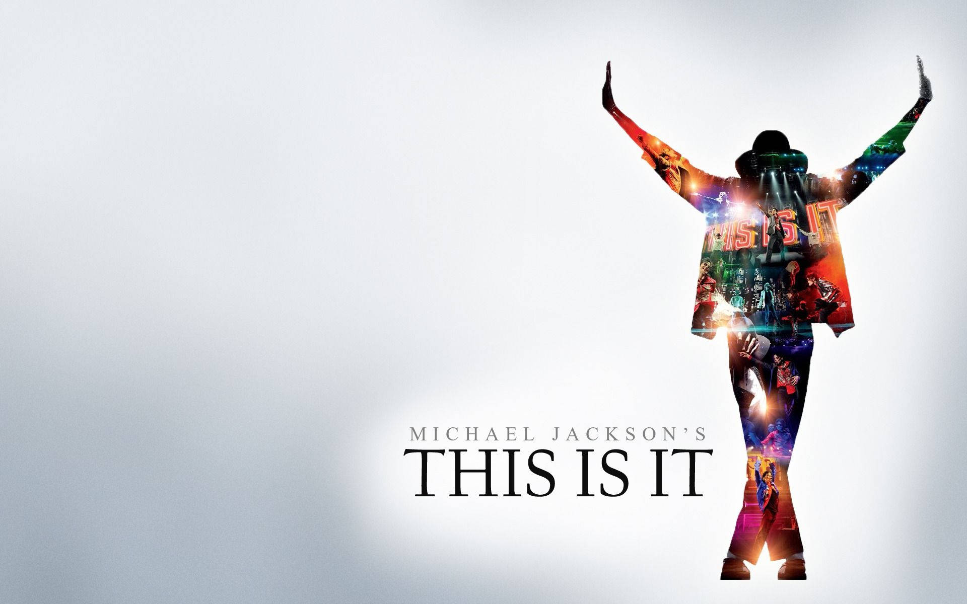 Michael Jackson This Is It Poster Background