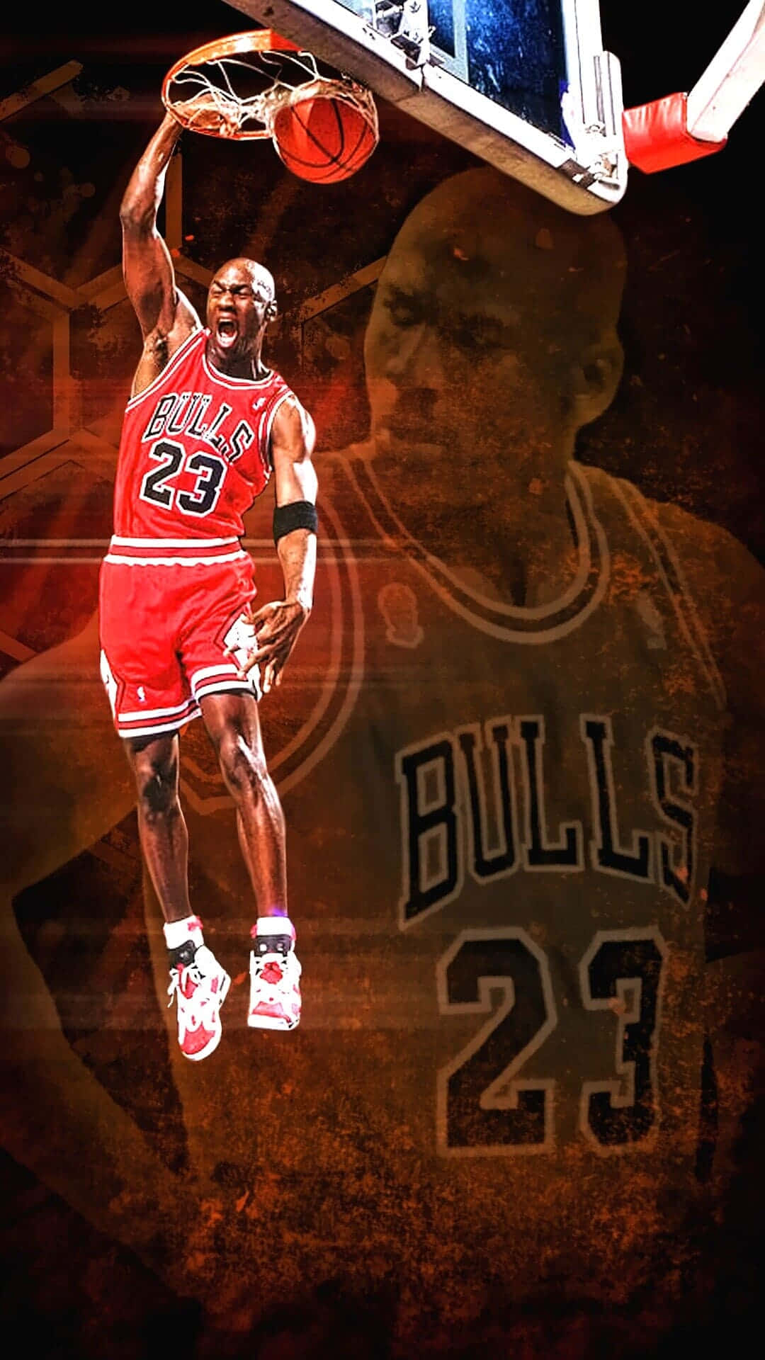 Michael Jordan - A Legend On And Off The Court Background