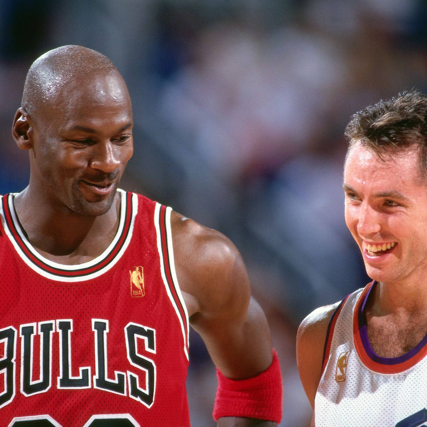 Michael Jordan And Steve Nash Background