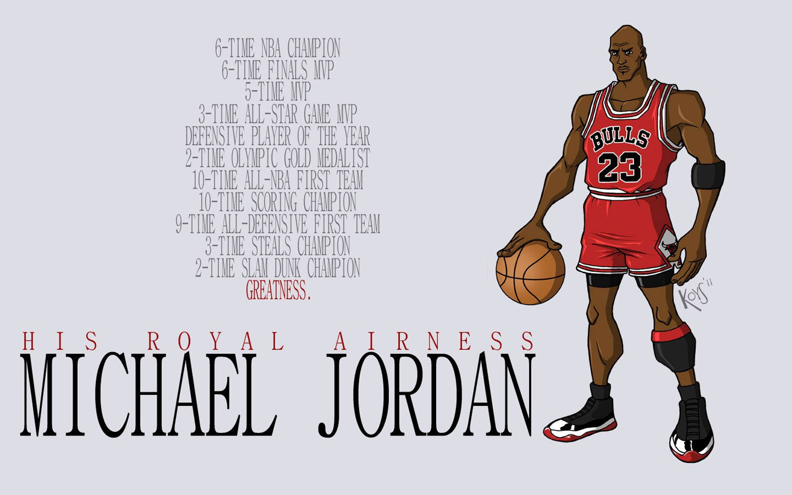 Michael Jordan Hd Comical Image Background