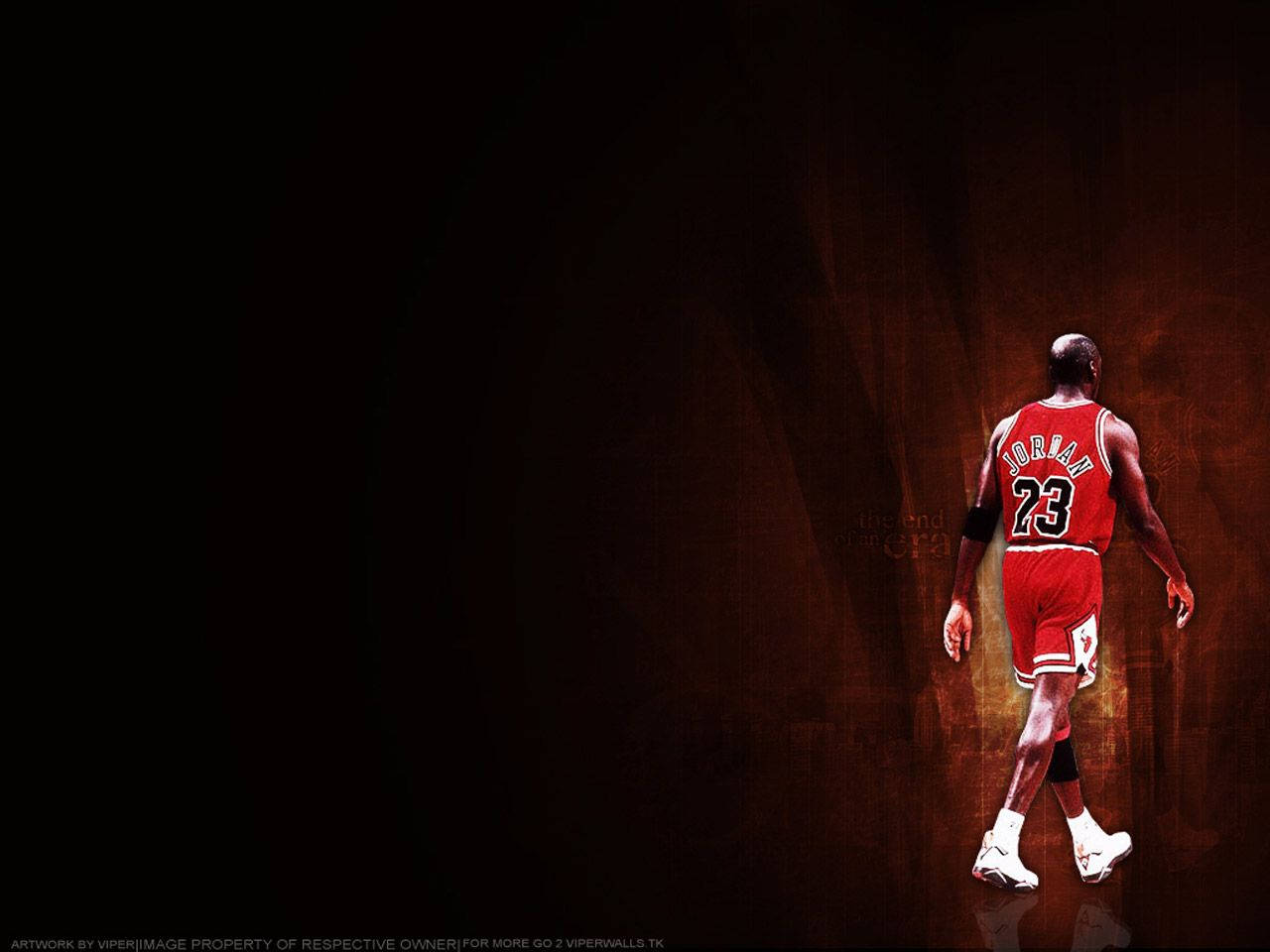 Michael Jordan Hd Leaving The Court Background