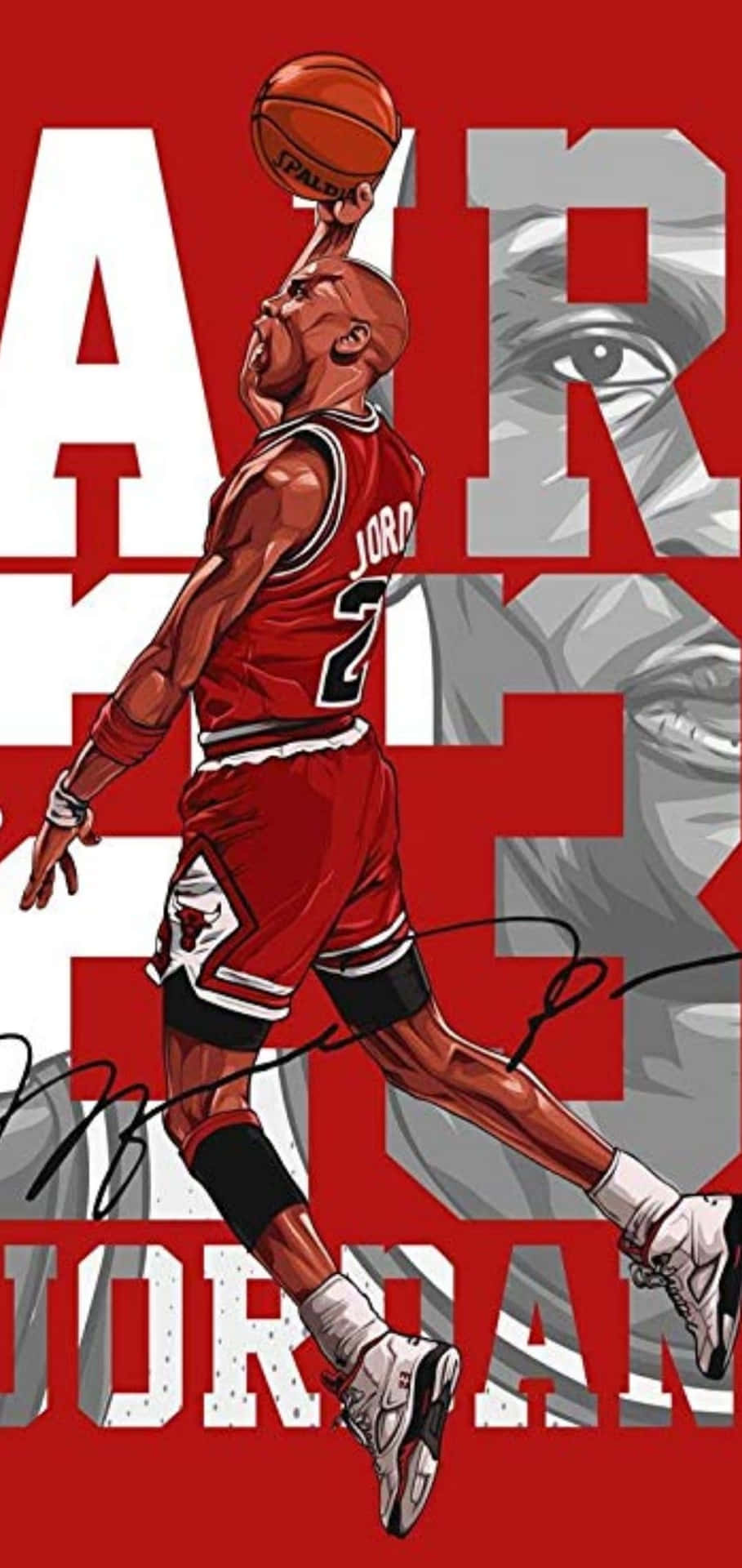 Michael Jordan Iphone Fan Art Background