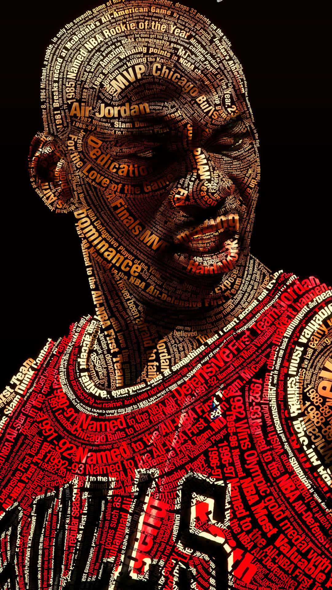 Michael Jordan - Legendary Basketball Player Background