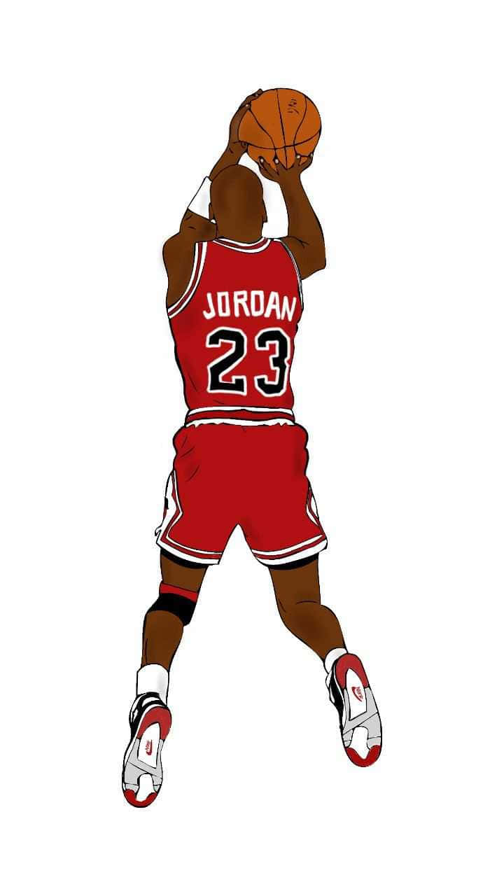 Michael Jordan Soars Above The Competition! Background