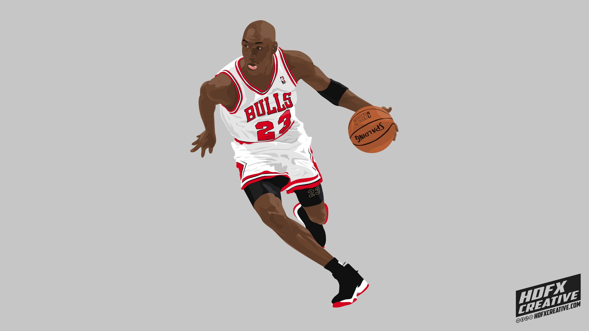 Michael Jordan Vector Art Background