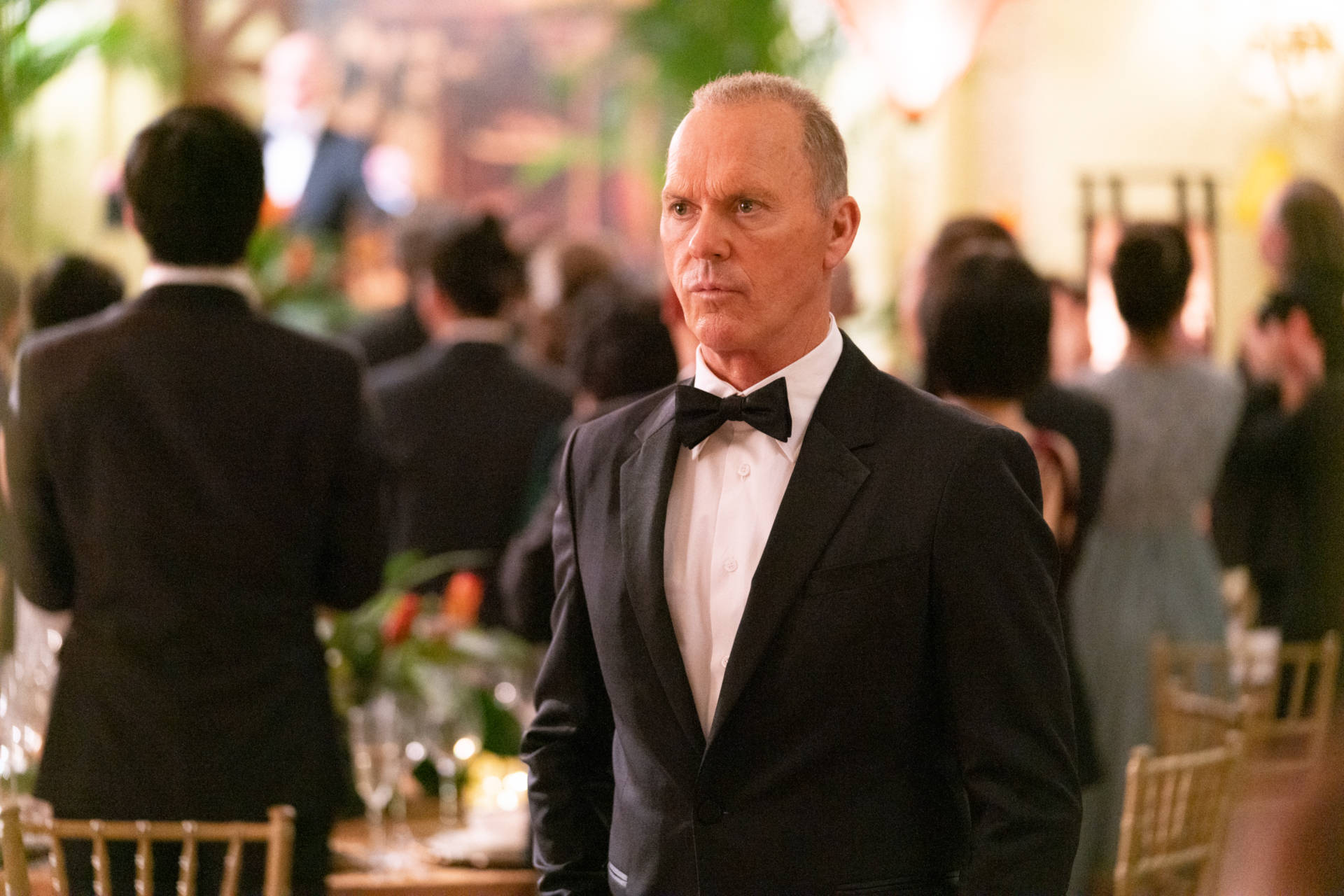 Michael Keaton In A Still From The Protege Film