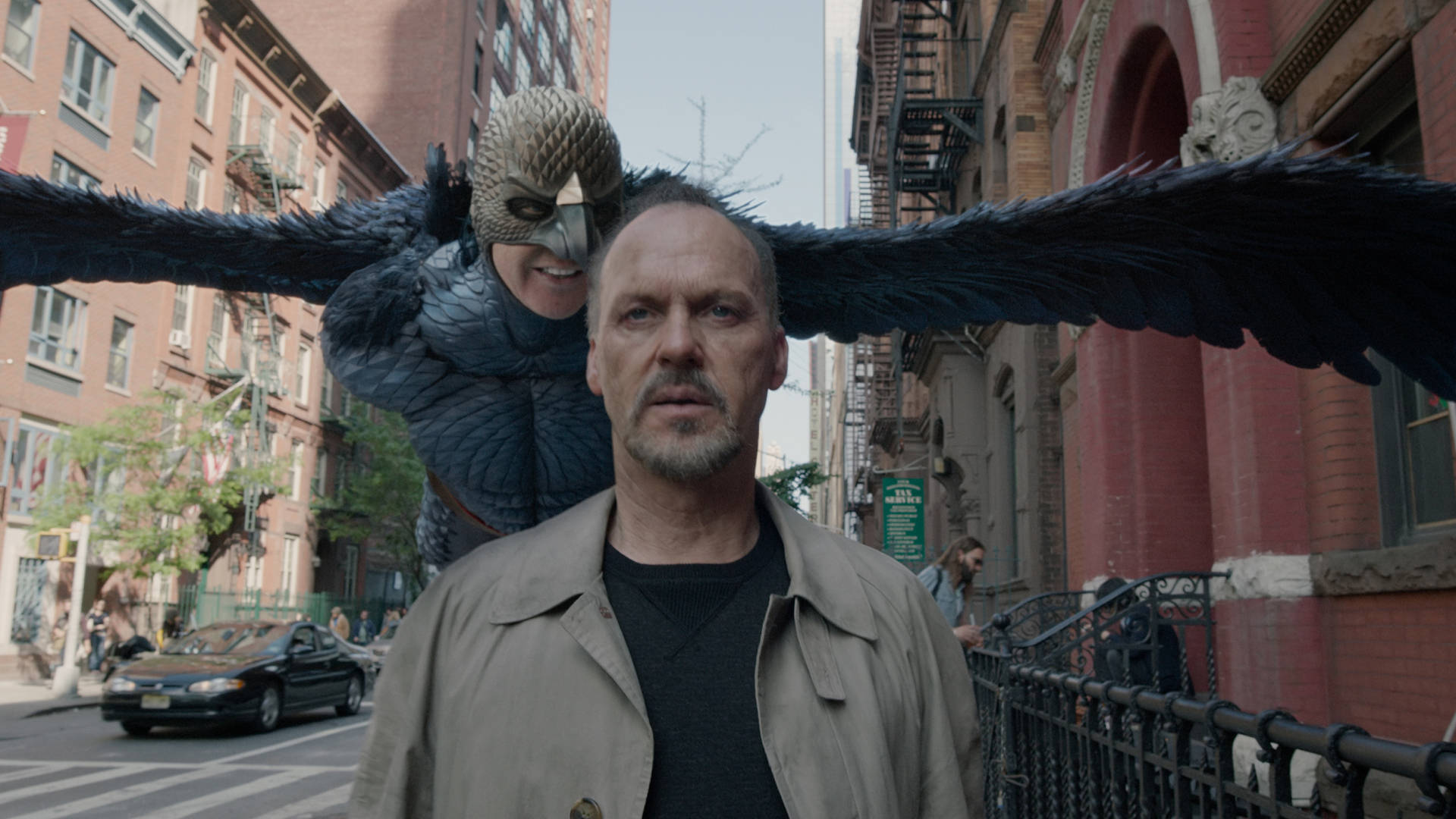 Michael Keaton In Birdman, The 2014 Film. Background