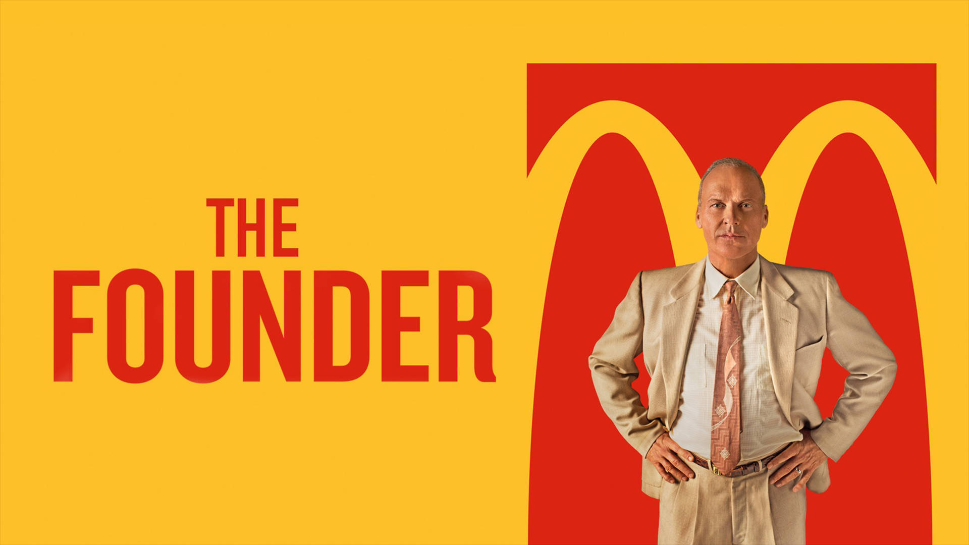 Michael Keaton The Founder Poster Background