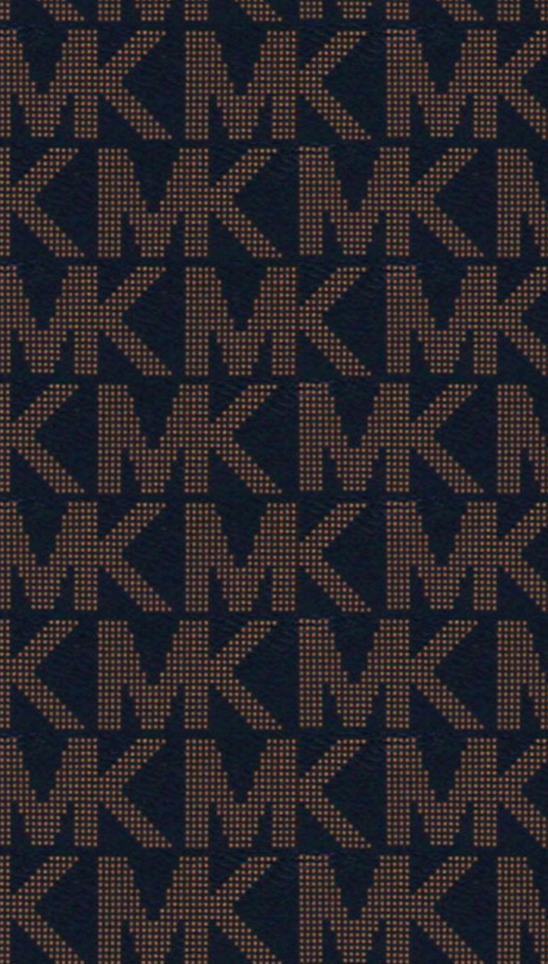 Michael Kors Classic Mk Initials Background