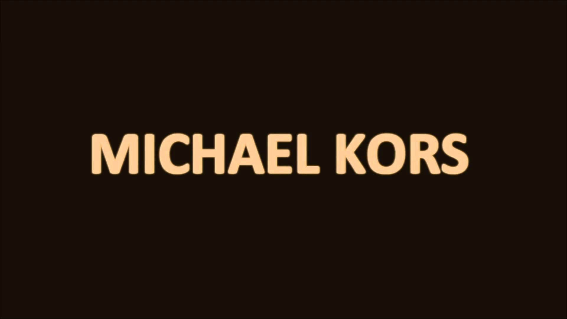 Michael Kors Minimalistic Poster Background