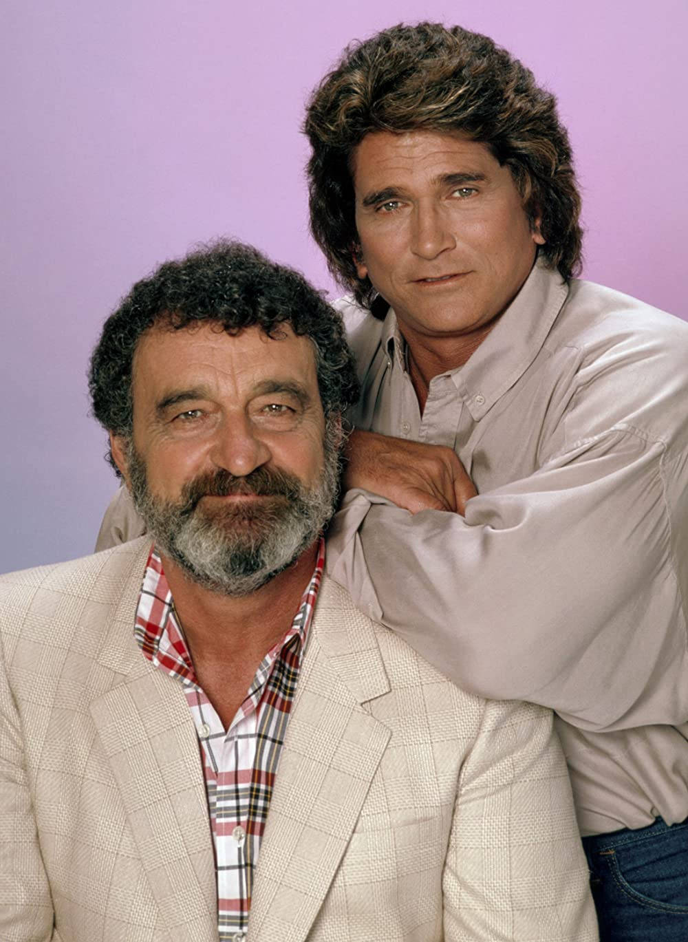 Michael Landon And Victor French Background