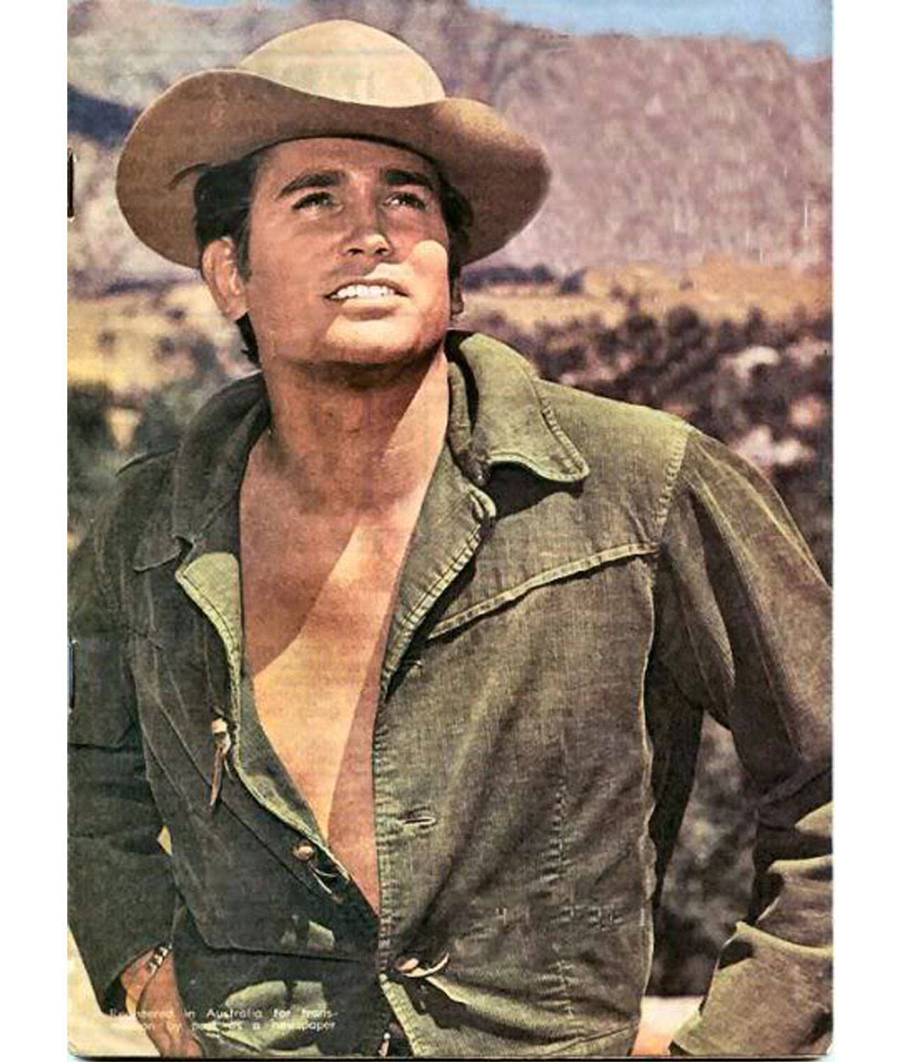 Michael Landon For Bonanza Tv Background