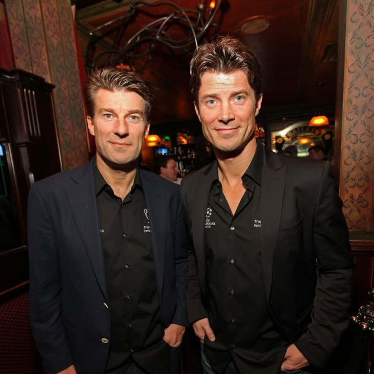 Michael Laudrup And Brian Laudrup