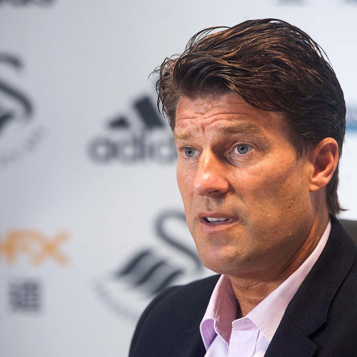Michael Laudrup Attending Media Day In 2013