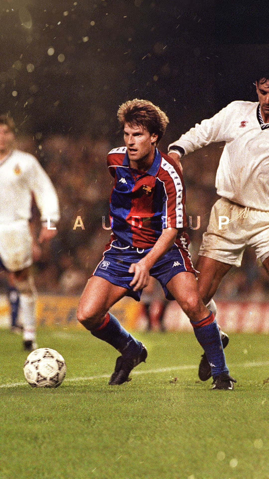 Michael Laudrup Of Fc Barcelona