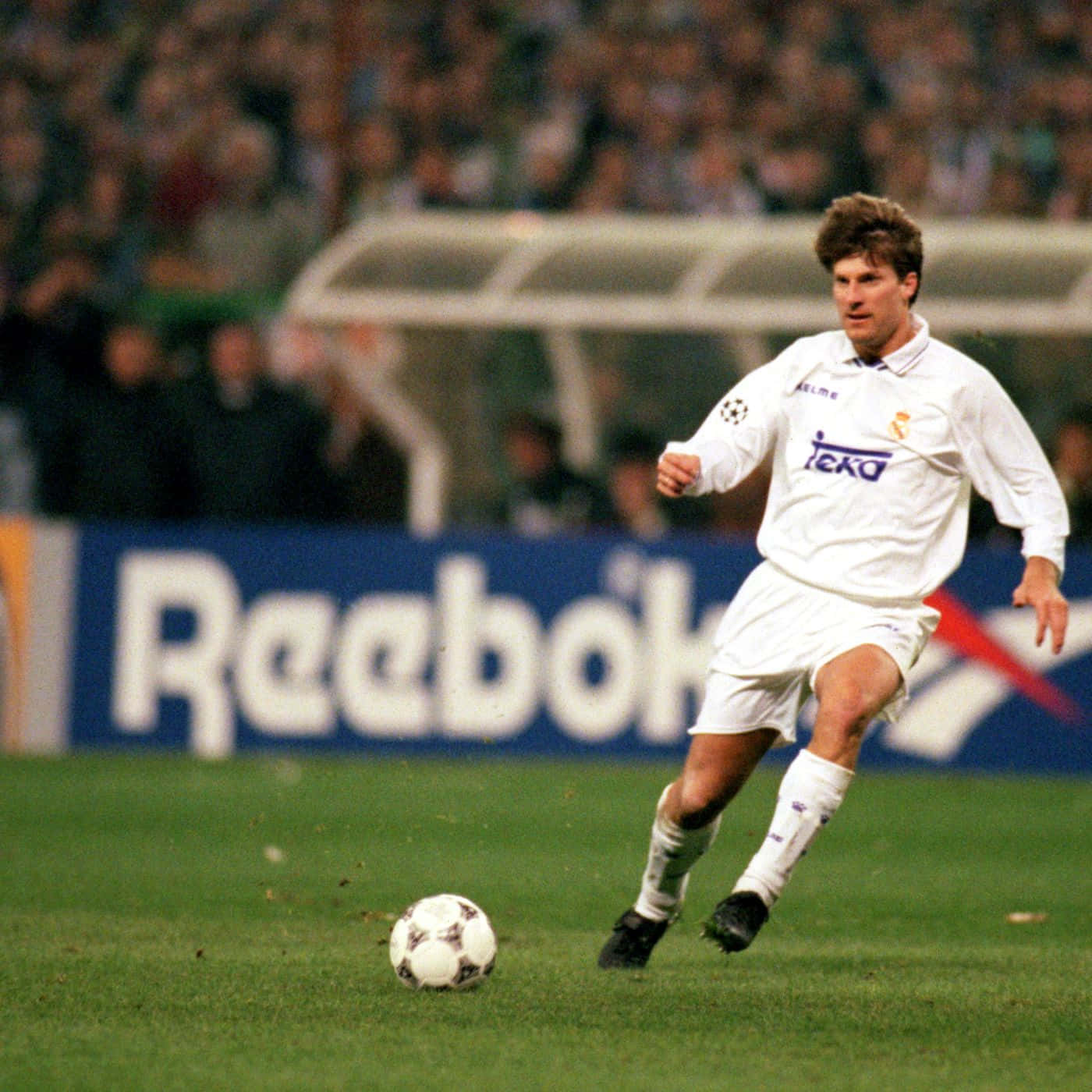 Michael Laudrup Of Real Madrid Background