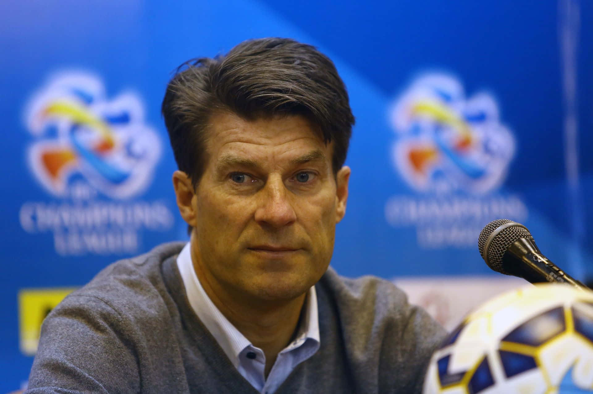 Michael Laudrup Press Conference For Champions League