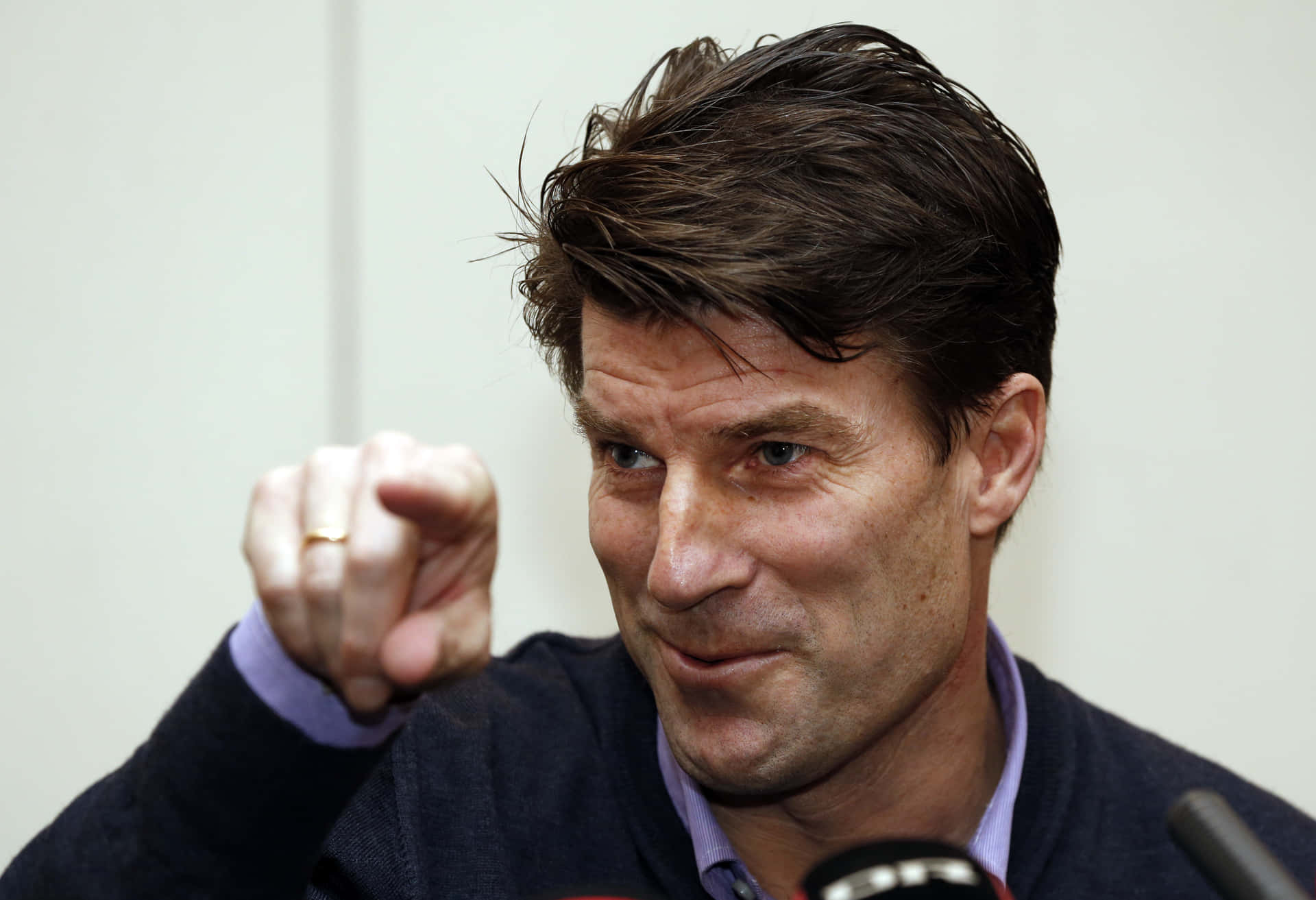 Michael Laudrup Talking To Media 2014